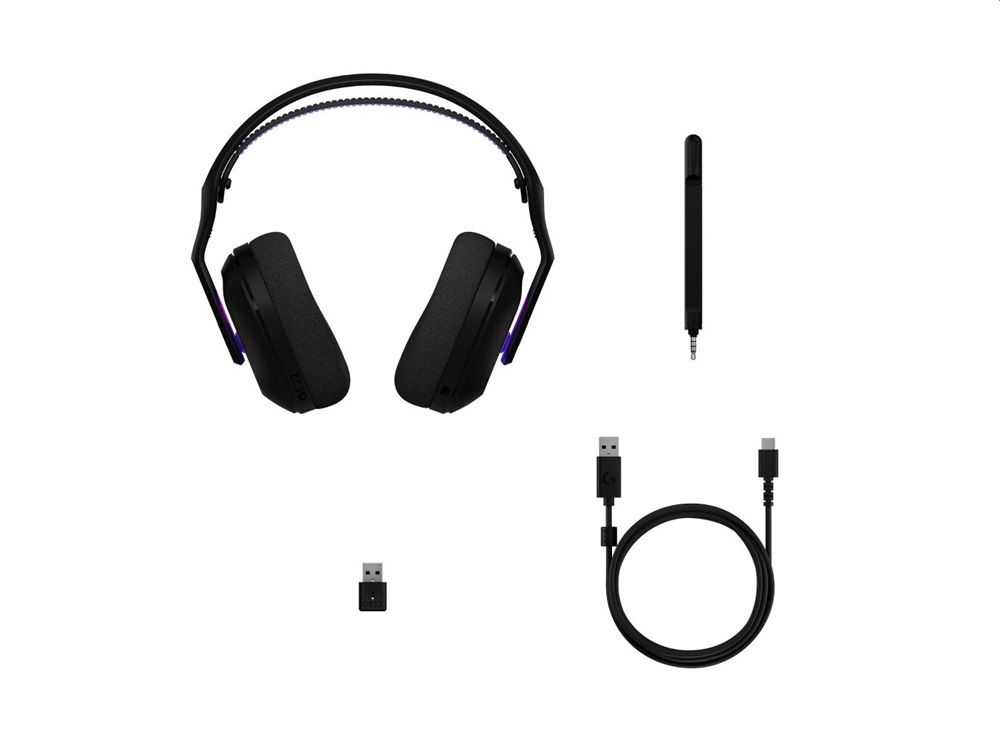 Logitech G522 Lightspeed Wireless Bluetooth Gaming Headset Black