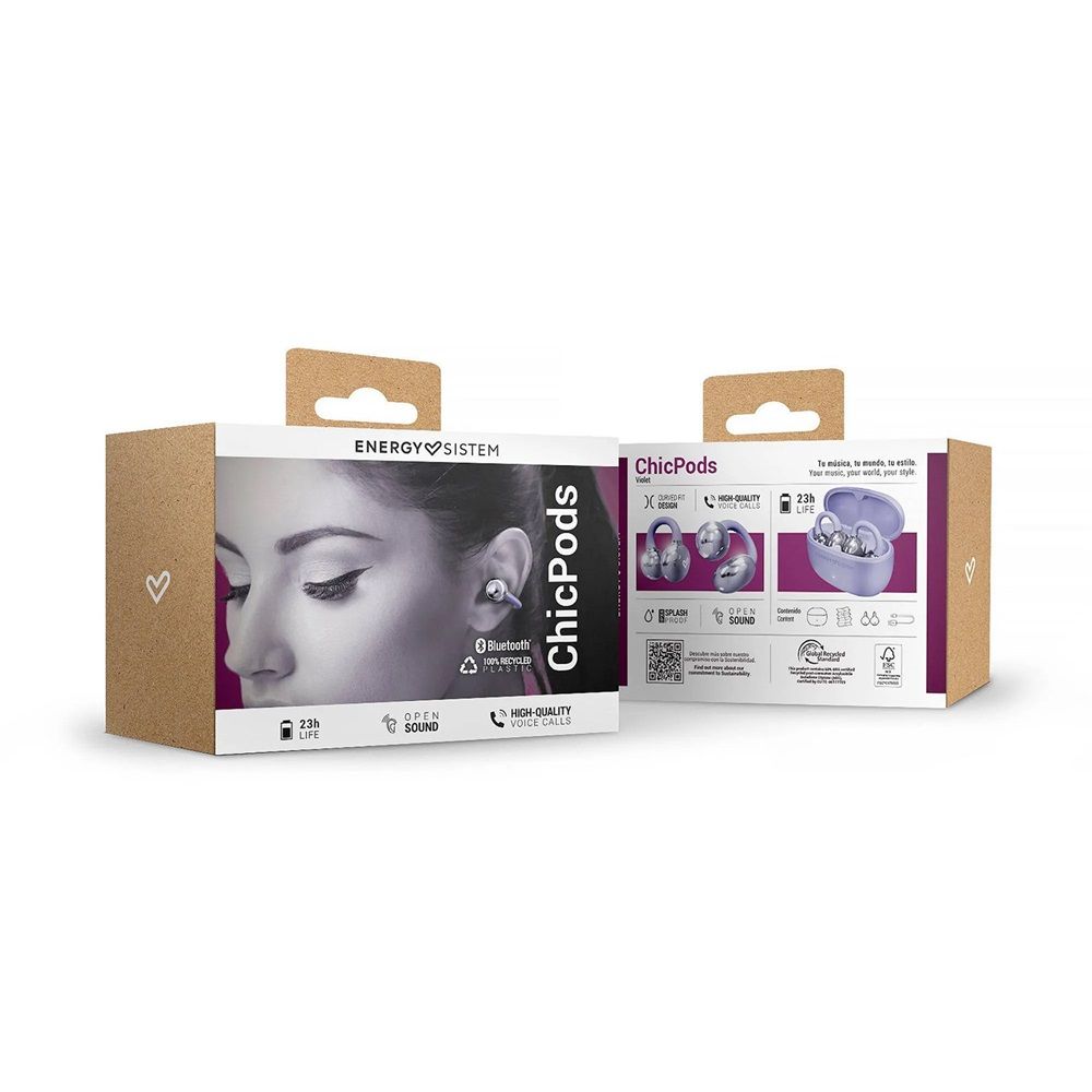 Energy Sistem ChicPods TWS Bluetooth Headset Violet