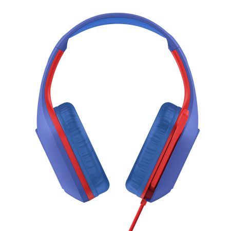 Trust GXT415SM Zirox Lightweight Gaming Headset Blue/Red