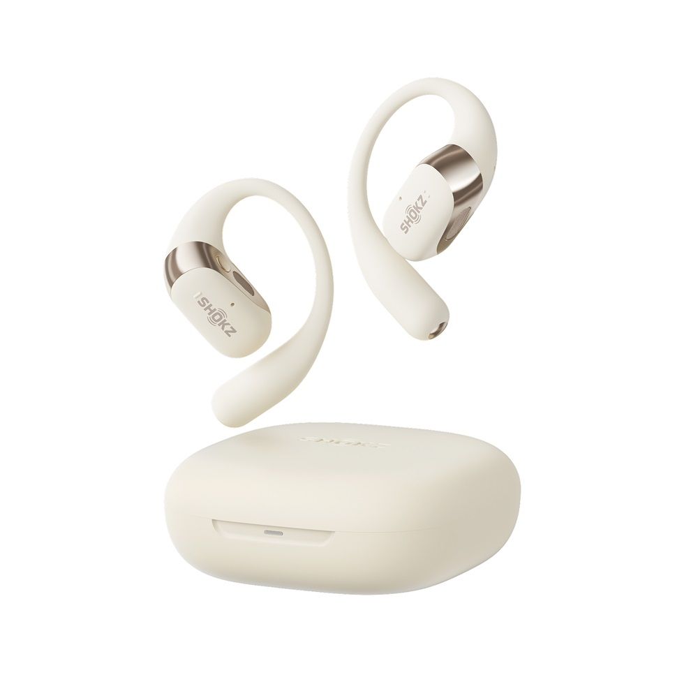 Shokz OpenFit 2 TWS Bluetooth Headset Beige