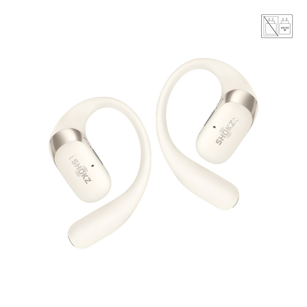 Shokz OpenFit 2 TWS Bluetooth Headset Beige