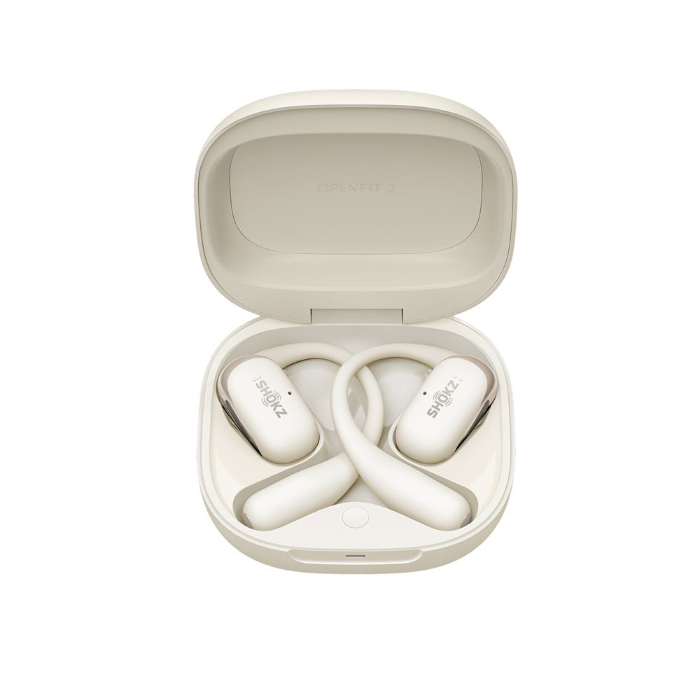 Shokz OpenFit 2 TWS Bluetooth Headset Beige