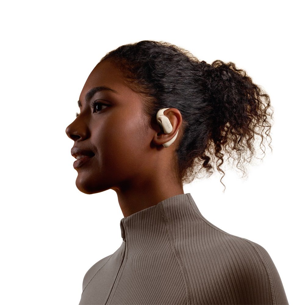 Shokz OpenFit 2 TWS Bluetooth Headset Beige