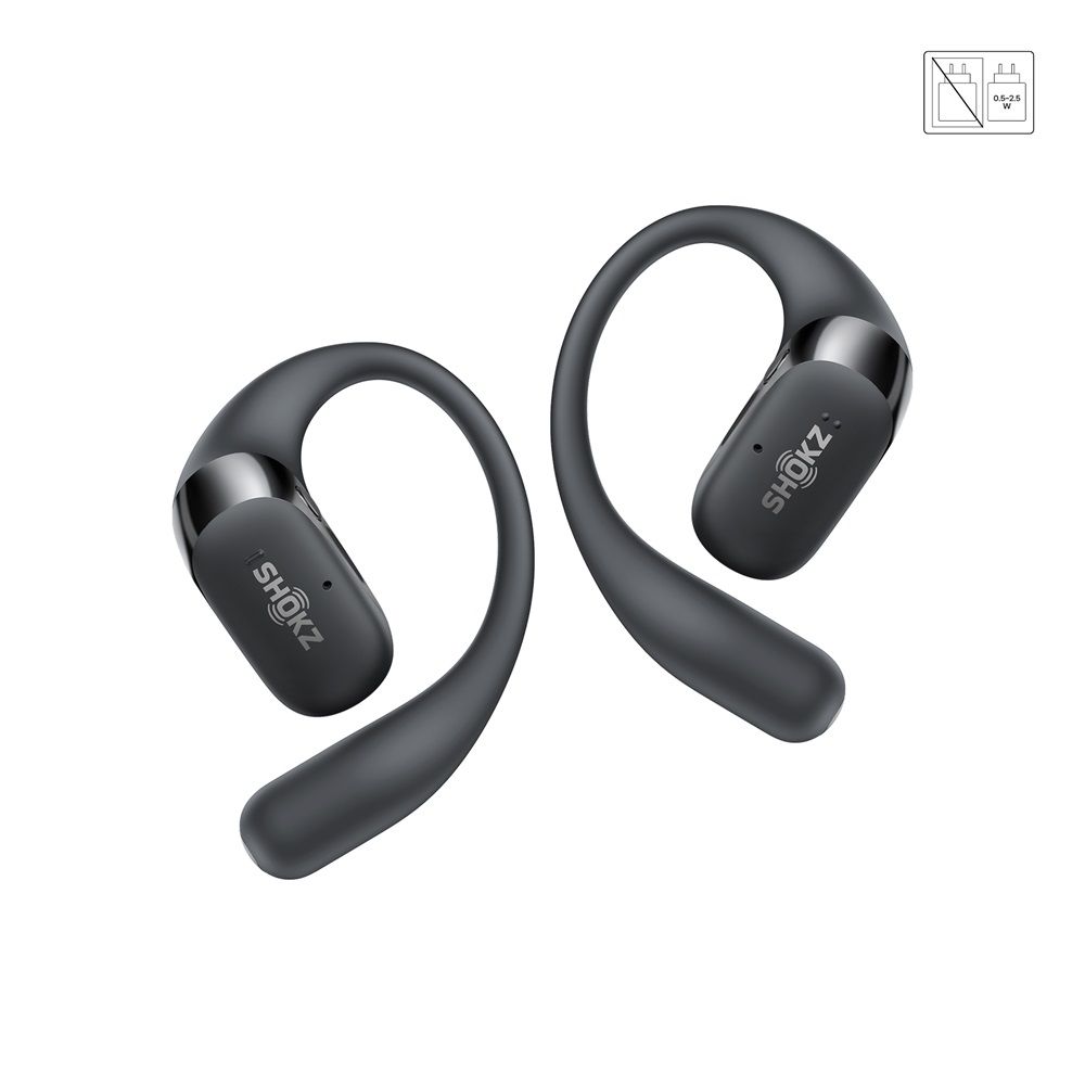 Shokz OpenFit 2 TWS Bluetooth Headset Black