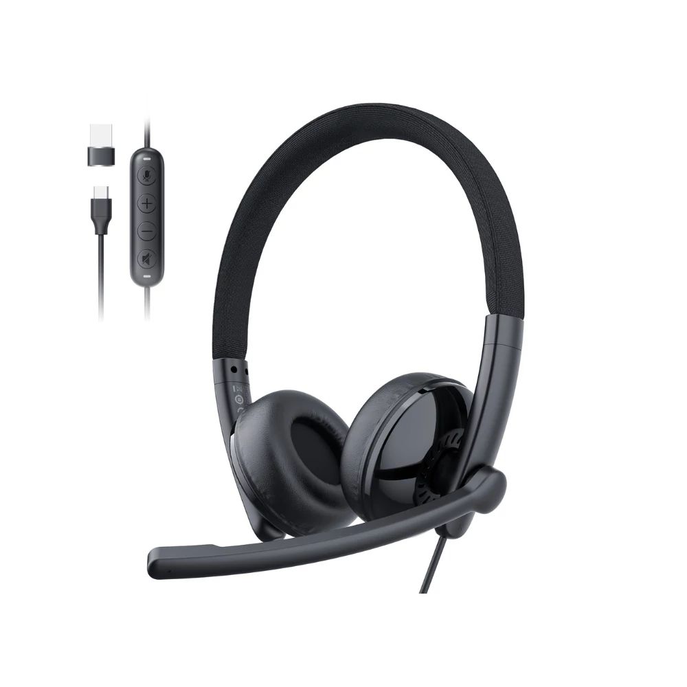 Hameco HS50 USB Headset Black