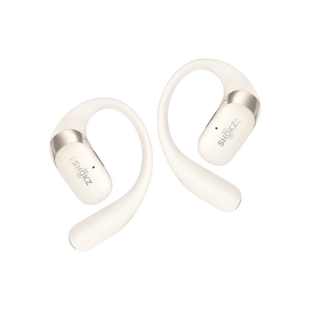 Shokz OpenFit 2 Bluetooth Headset Beige