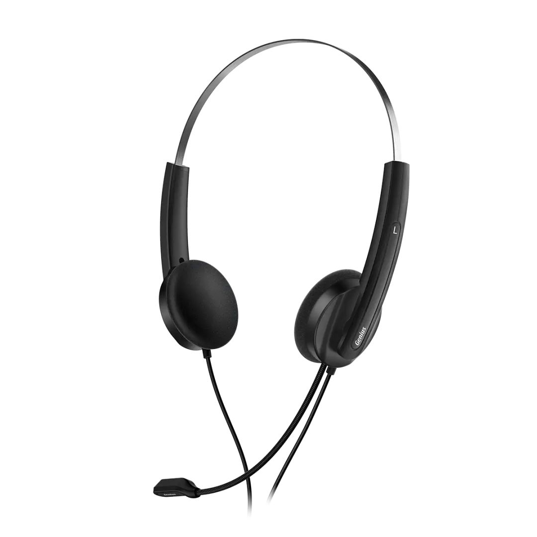 Genius HS-220U AI Headset Black