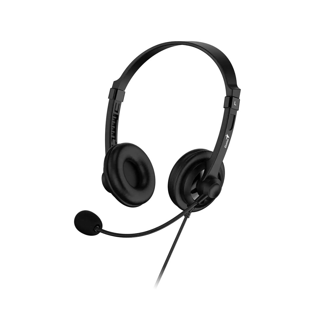 Genius HS-230U Headset Black