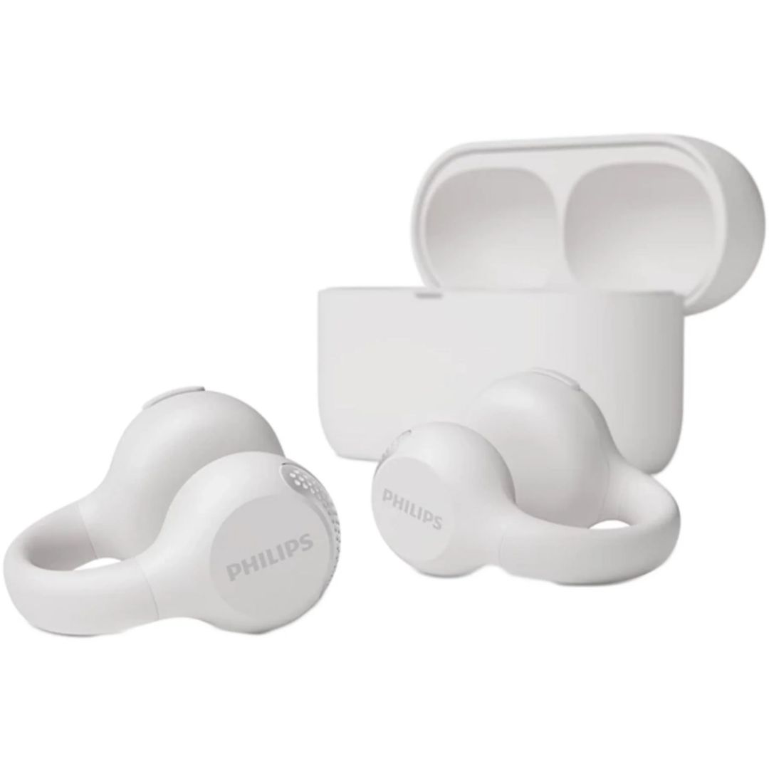 Philips TAQ2000WT Clips TWS Bluetooth Headset White