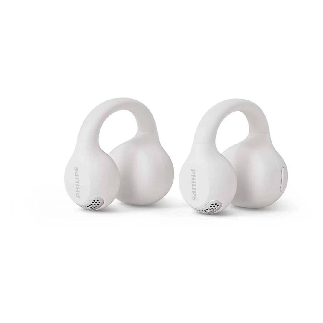 Philips TAQ2000WT Clips TWS Bluetooth Headset White