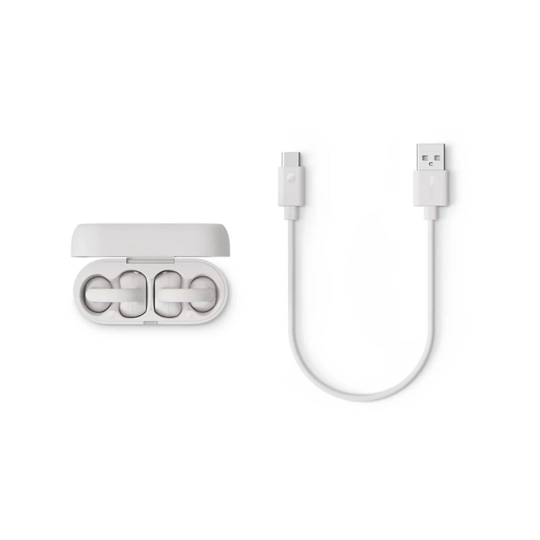 Philips TAQ2000WT Clips TWS Bluetooth Headset White