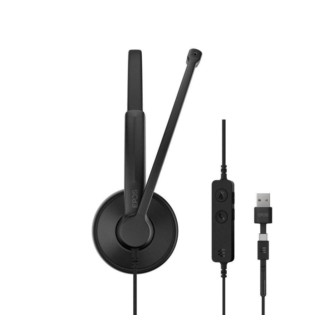Sennheiser / EPOS Impact 100 UC Stereo USB-C/A Headset Black 