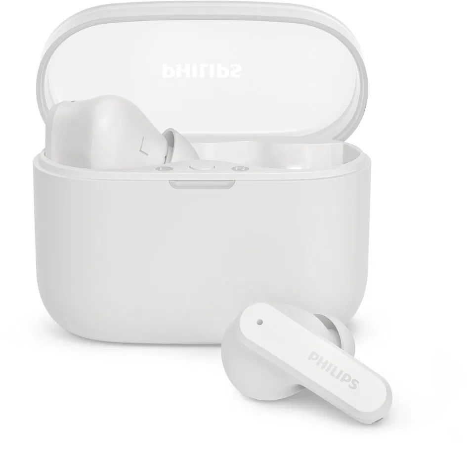 Philips TAT2000BK TWS Bluetooth Headset White