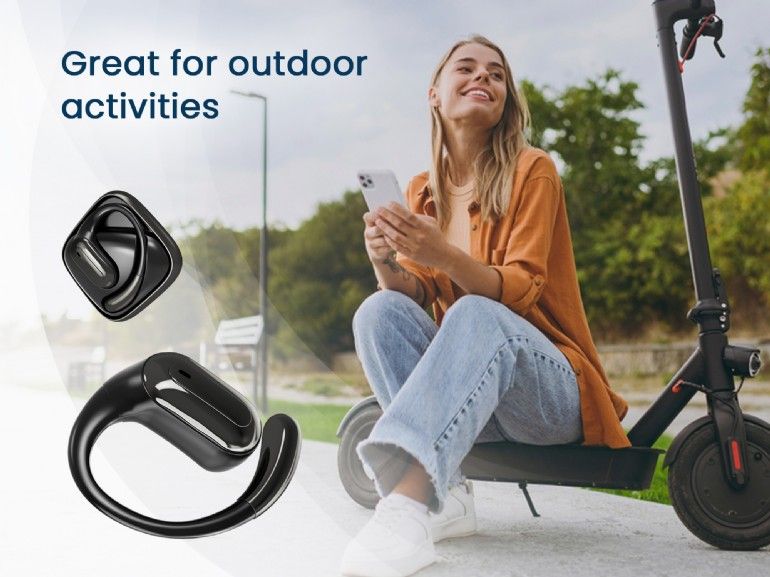 Gembird BT open-ear TWS headphones Black