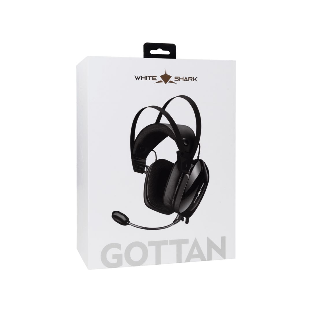 White Shark GH-2446B Gottan-B Gaming Headset Black