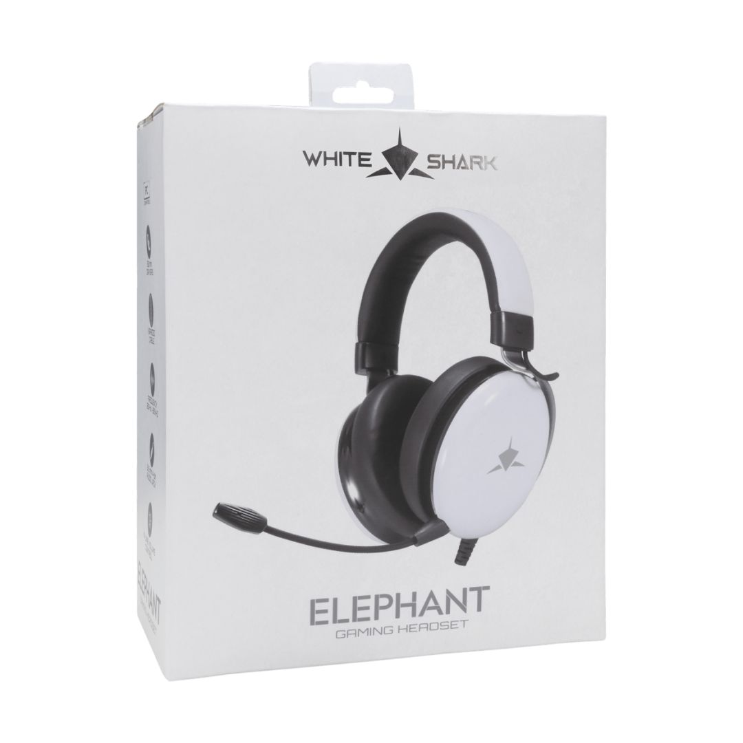 White Shark GH-2540W Elephant Headset White