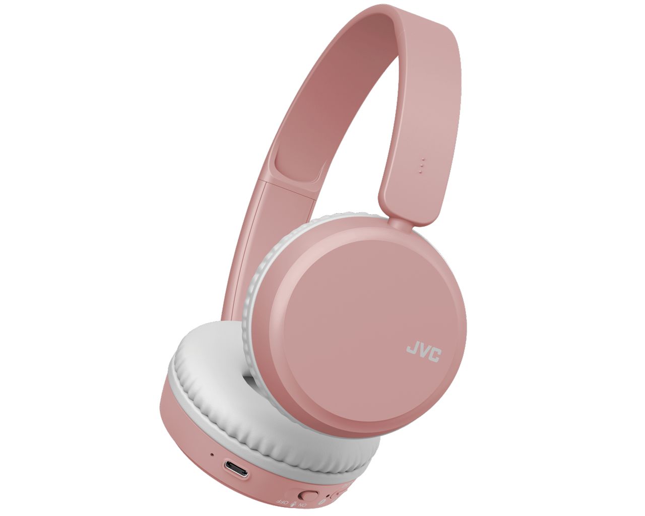 JVC HA-S36W Foldable Bluetooth on-ear Headphones Pink