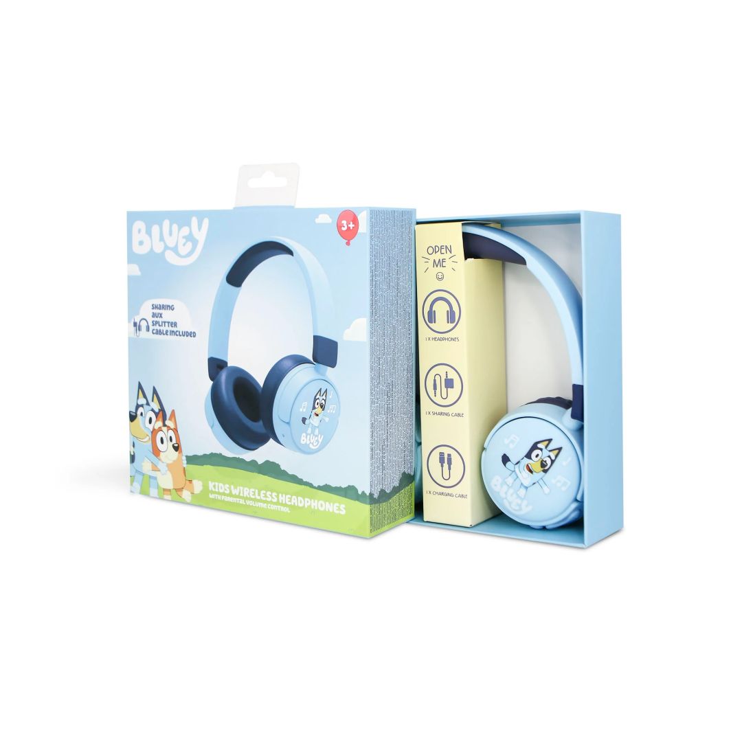 OTL Technologies Bluey Kids Wireless Headphones Blue