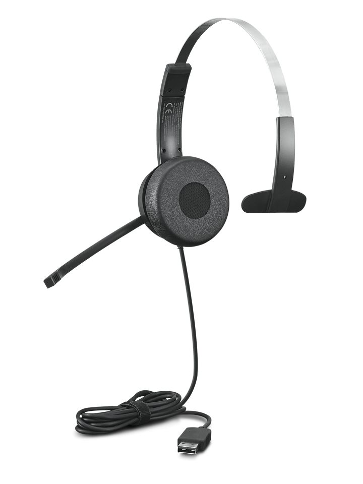 Lenovo 100 Mono USB Headset Black