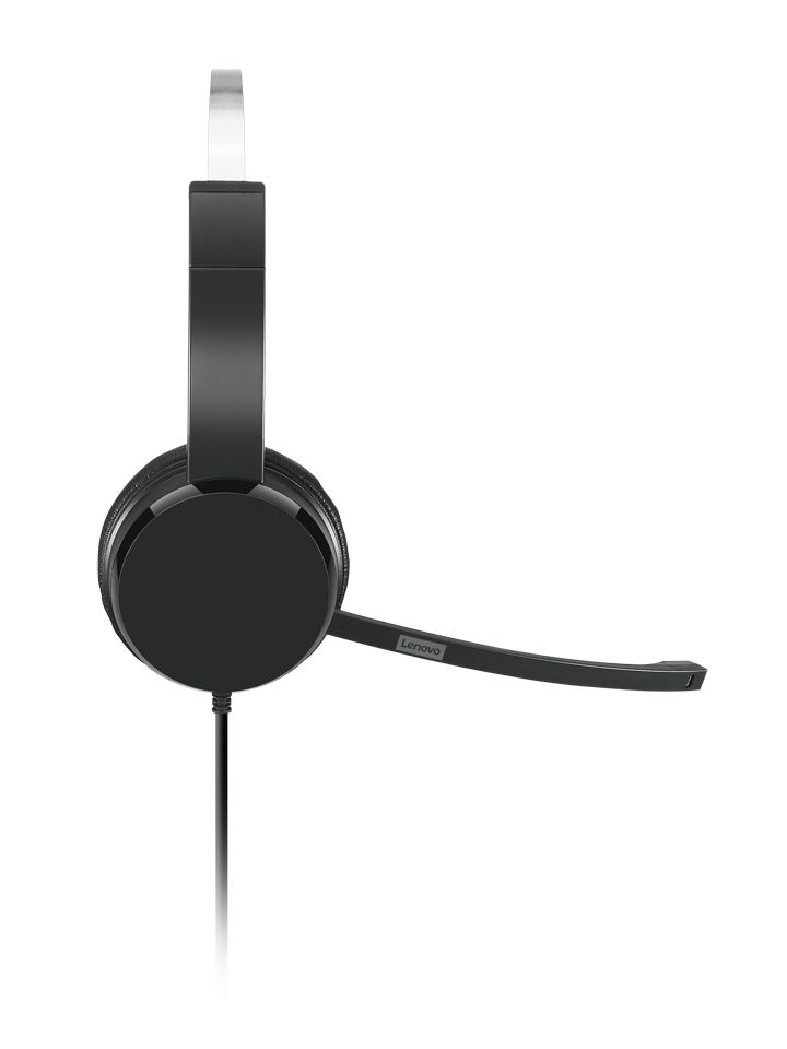 Lenovo 100 Mono USB Headset Black