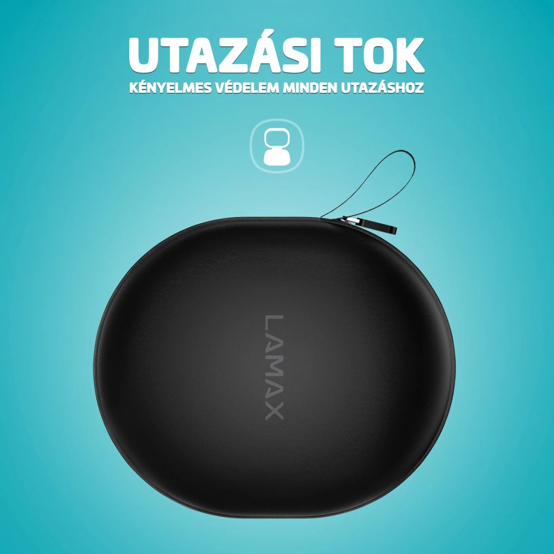 Lamax HighComfort2 ANC Bluetooth Headset Black