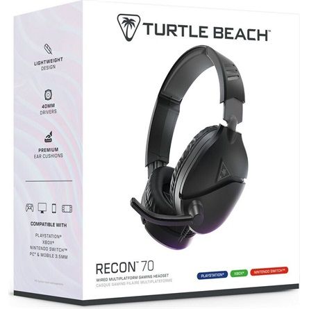 Turtle Beach Recon 70 Gaming Headset for PlayStation Black