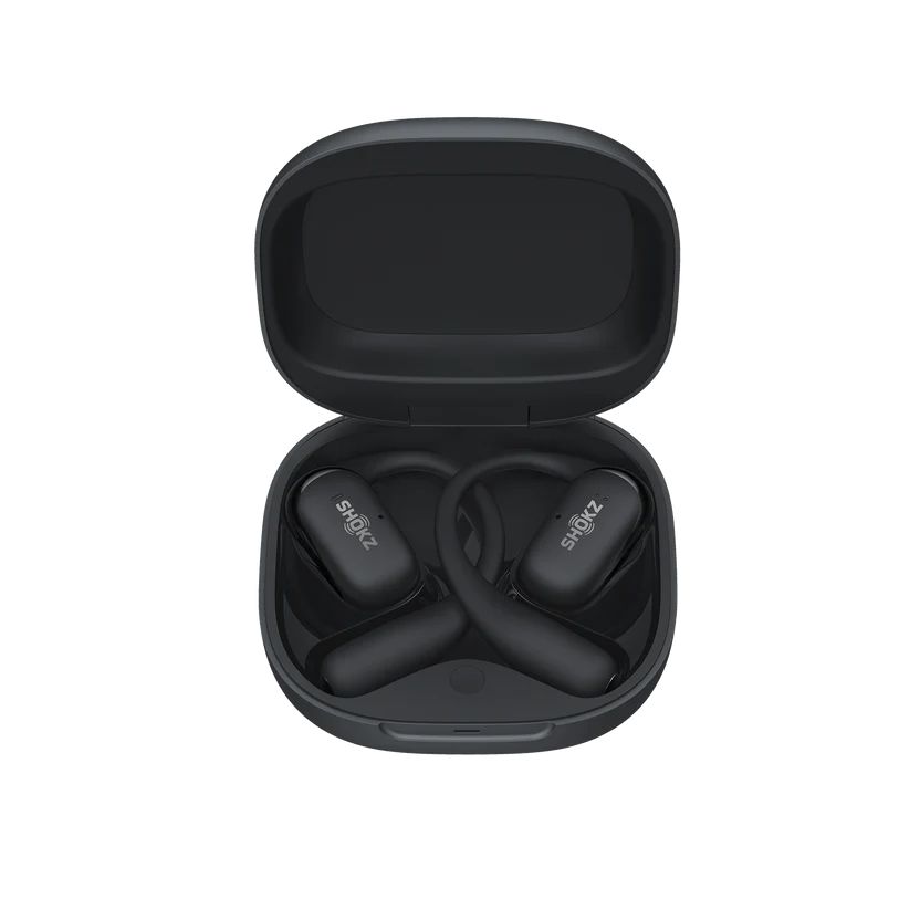 Shokz OpenFit 2+ TWS Bluetooth Headset Black
