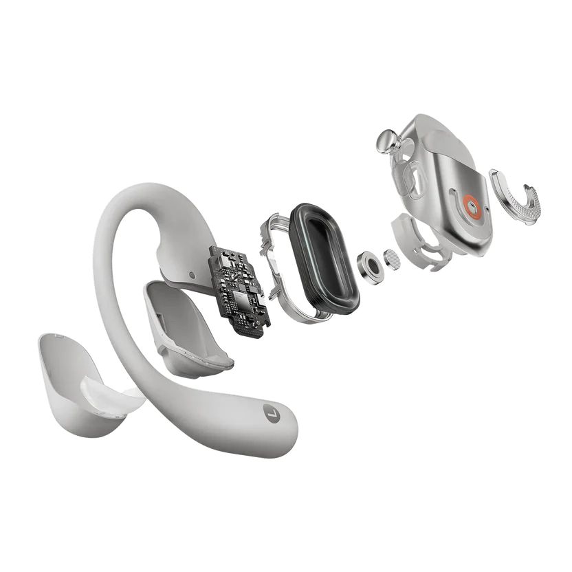 Shokz OpenFit 2+ TWS Bluetooth Headset Grey