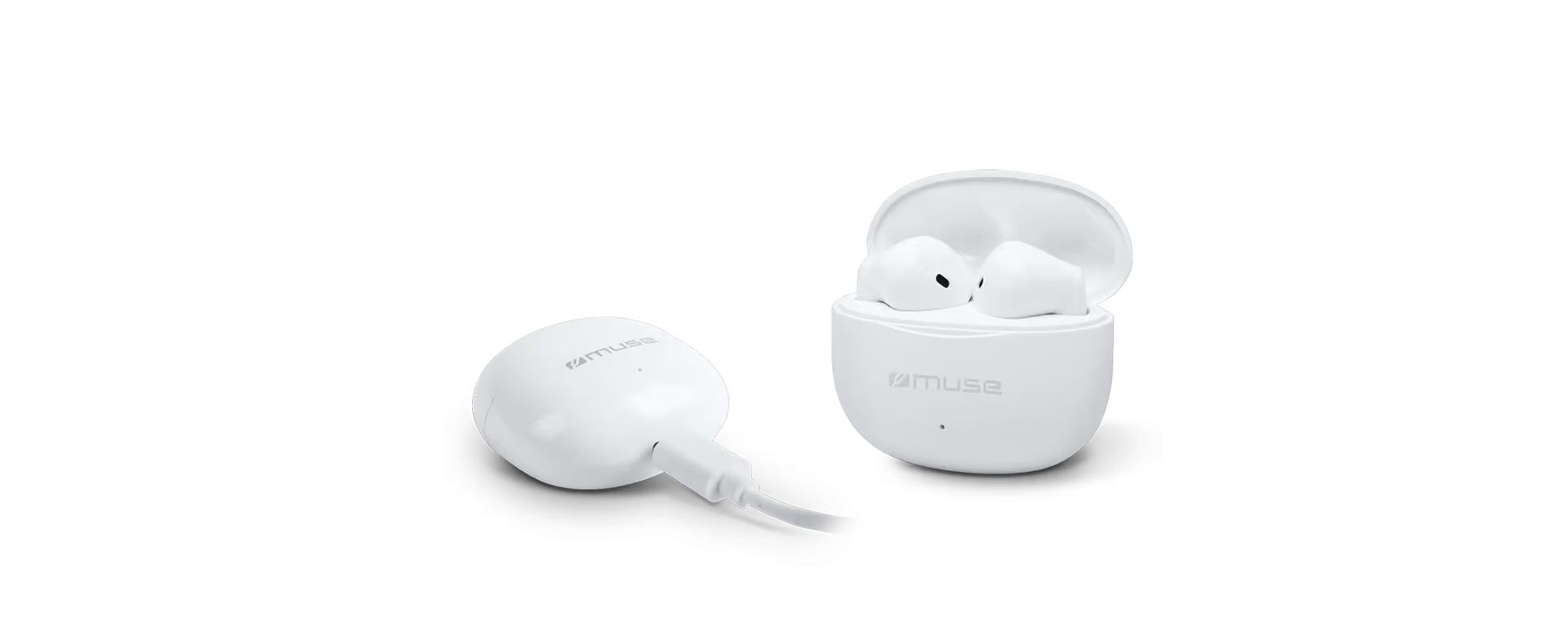 Muse M-270 TWS Bluetooth Headset White