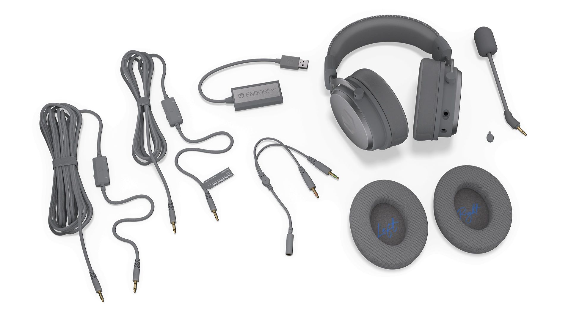 Endorfy Viro Plus USB Alt Headset Gray