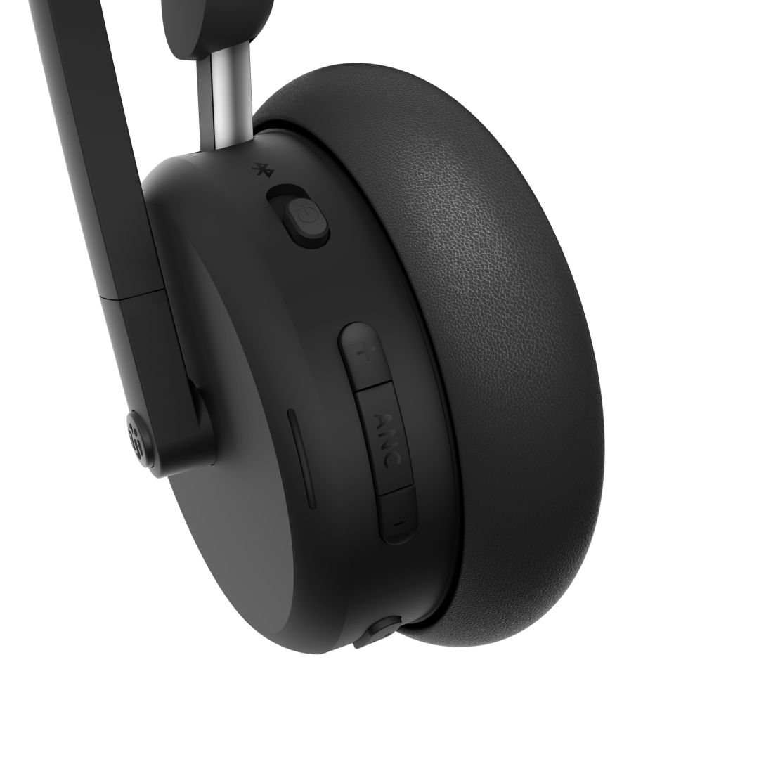 Lenovo 6550 Dual-Mode ANC (USB-C) Bluetooth Headset Black