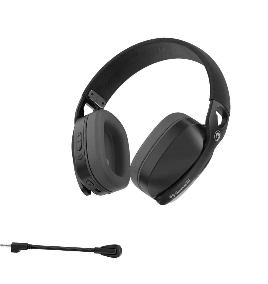 Marvo Pulz 70W Wireless Gaming Headset Black