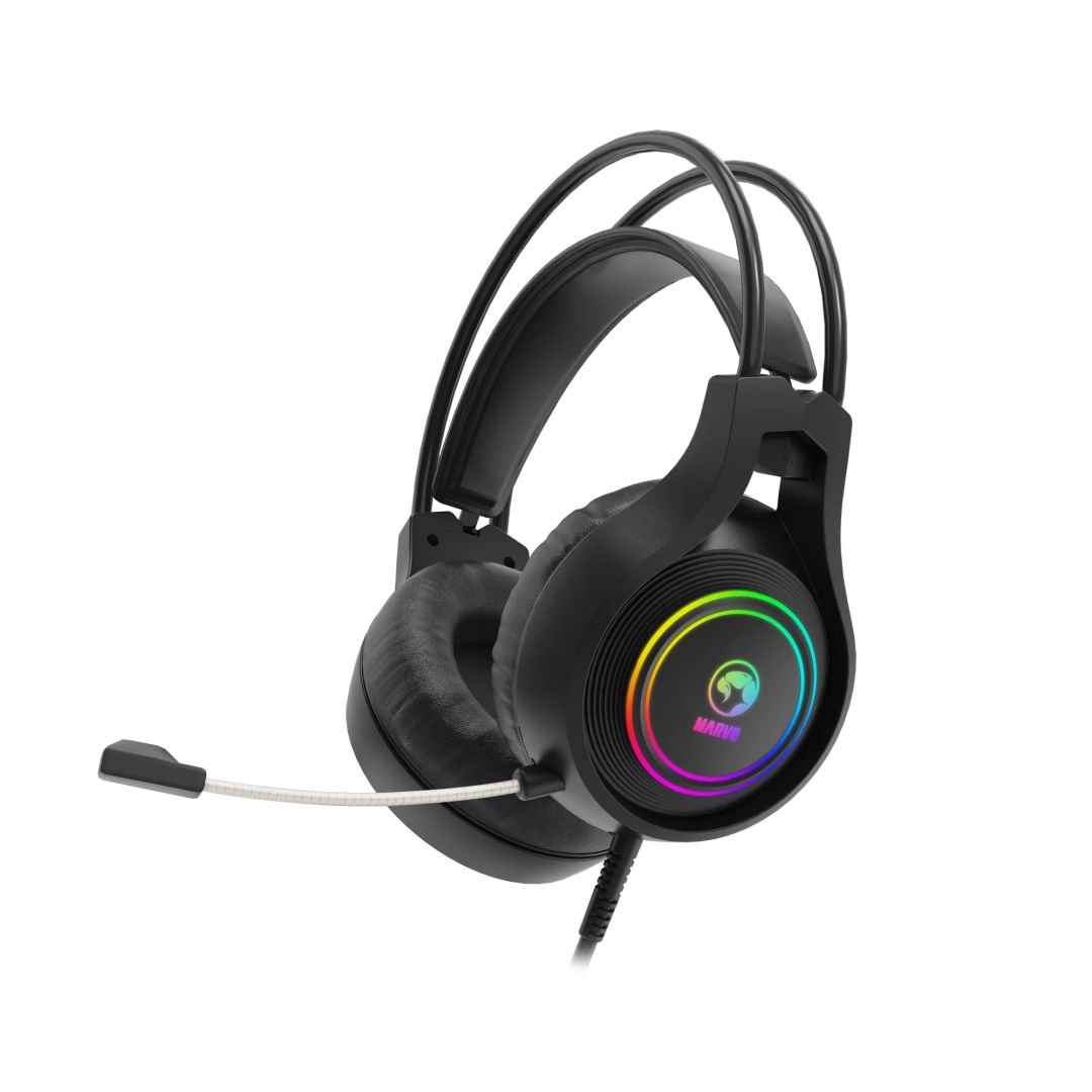 Marvo Tactic 30 Gaming Headset Black