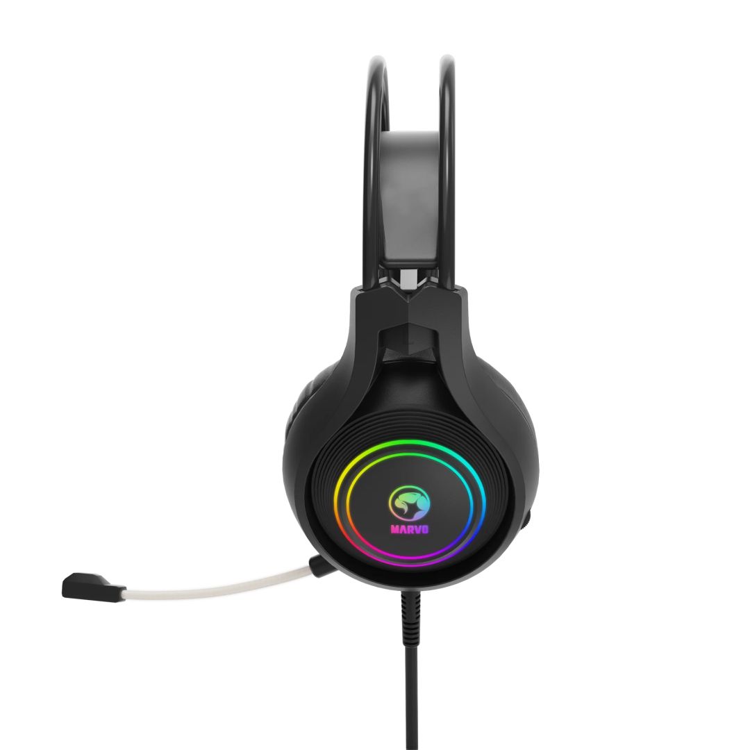 Marvo Tactic 30 Gaming Headset Black