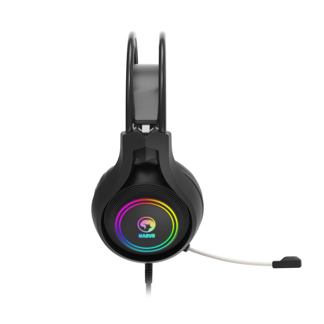 Marvo Tactic 30 Gaming Headset Black