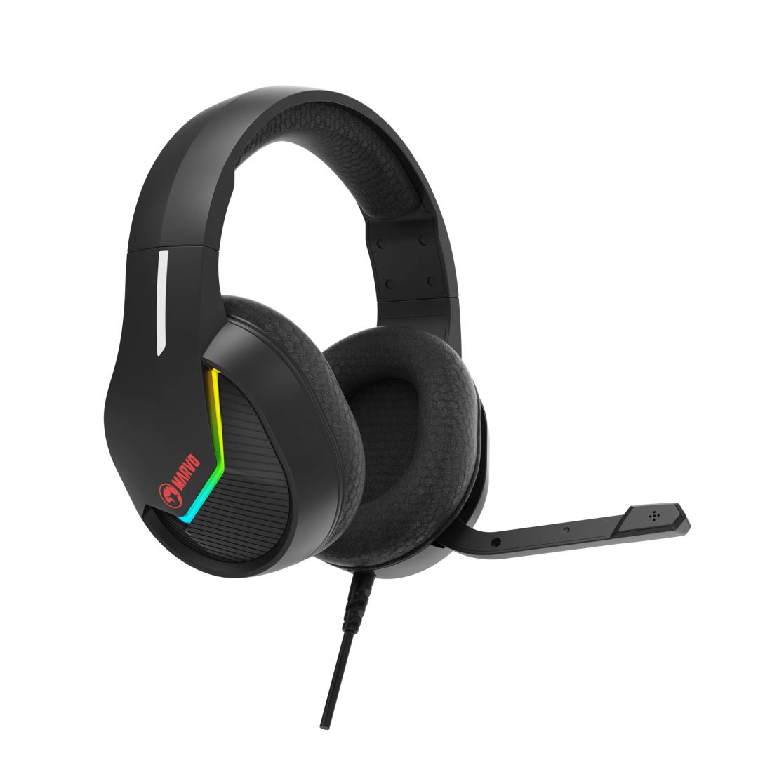 Marvo Tactic 40 Gaming Headset Black