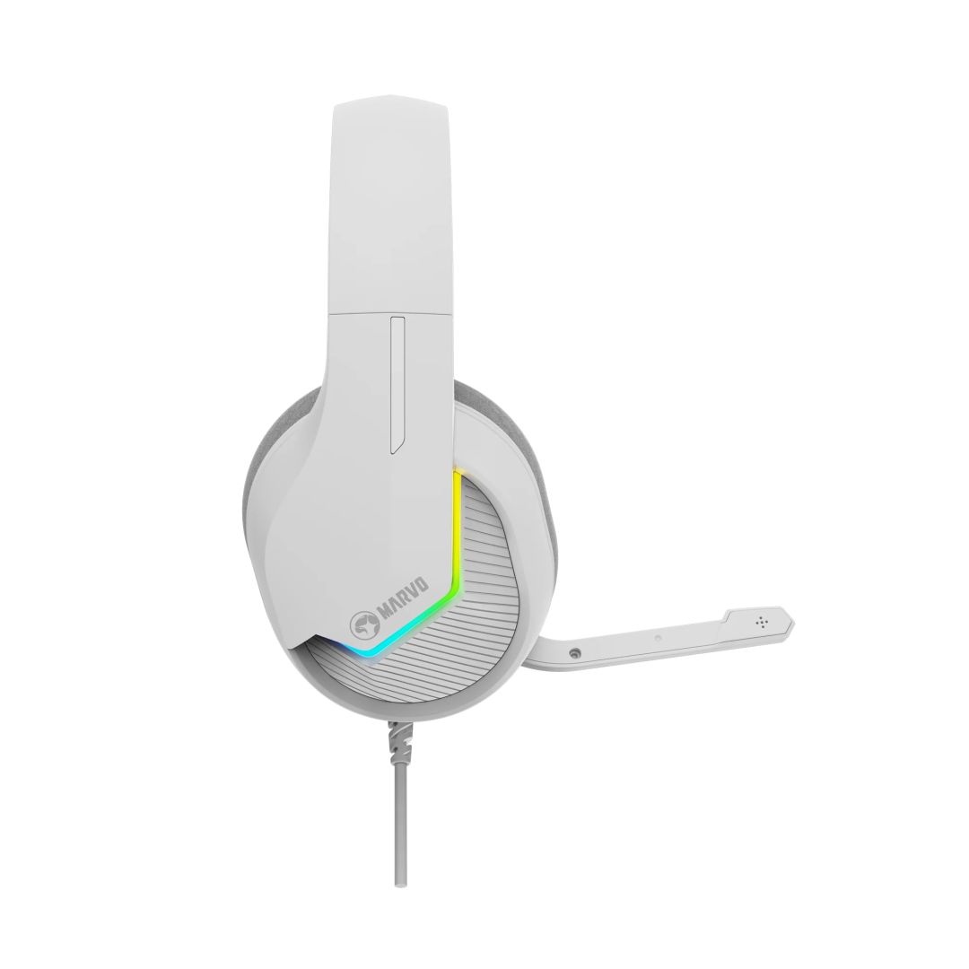 Marvo Tactic 40 Gaming Headset White