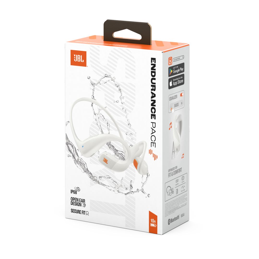 JBL Endurance Pace Bluetooth Headset White