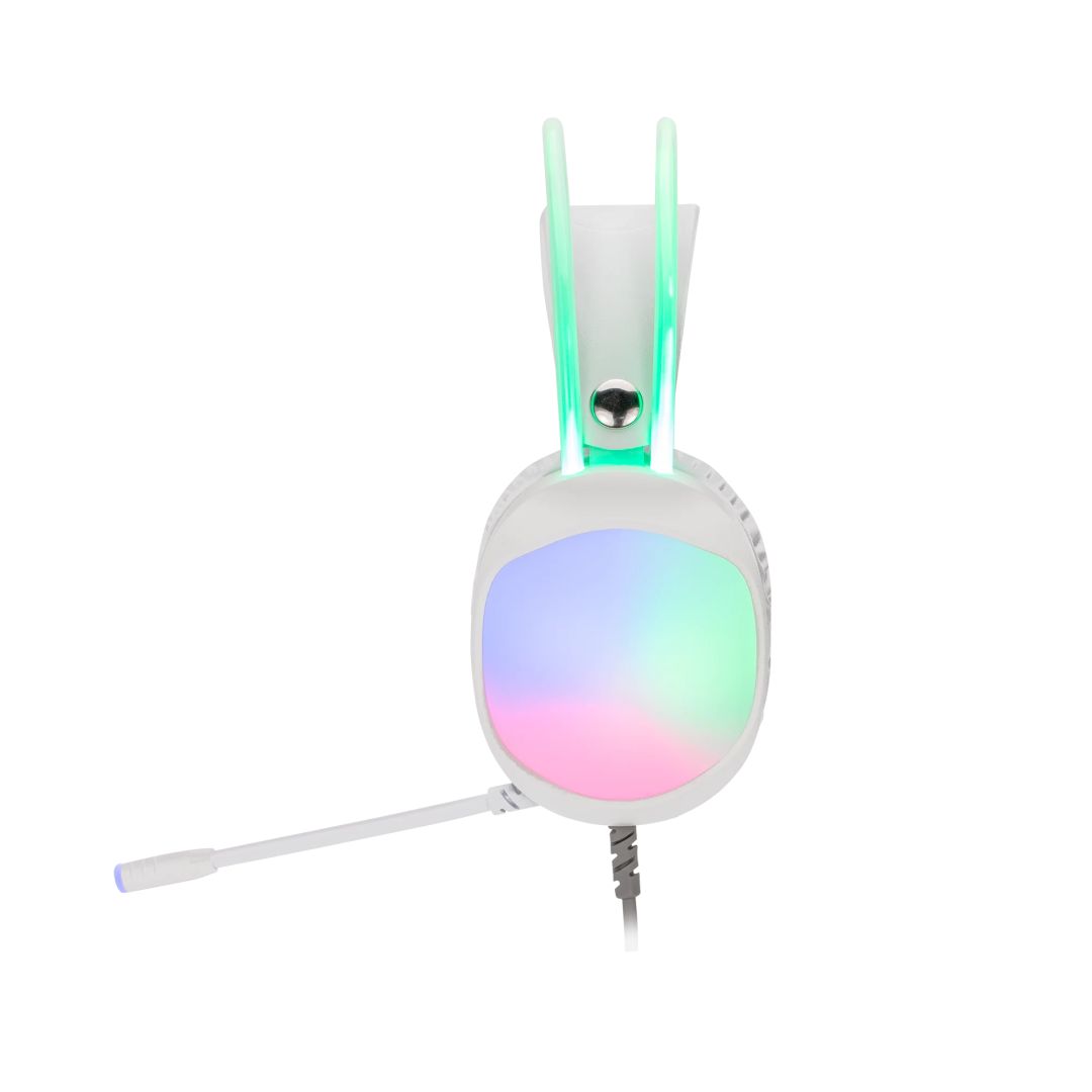 Marvo Lumi 40 Gaming RGB Headset White