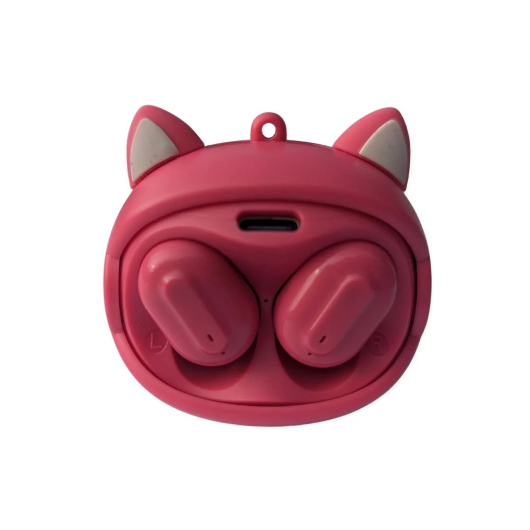 Lazer Built  Squishmallows Face-change Fifi  TWS Bluetooth Headset Pink