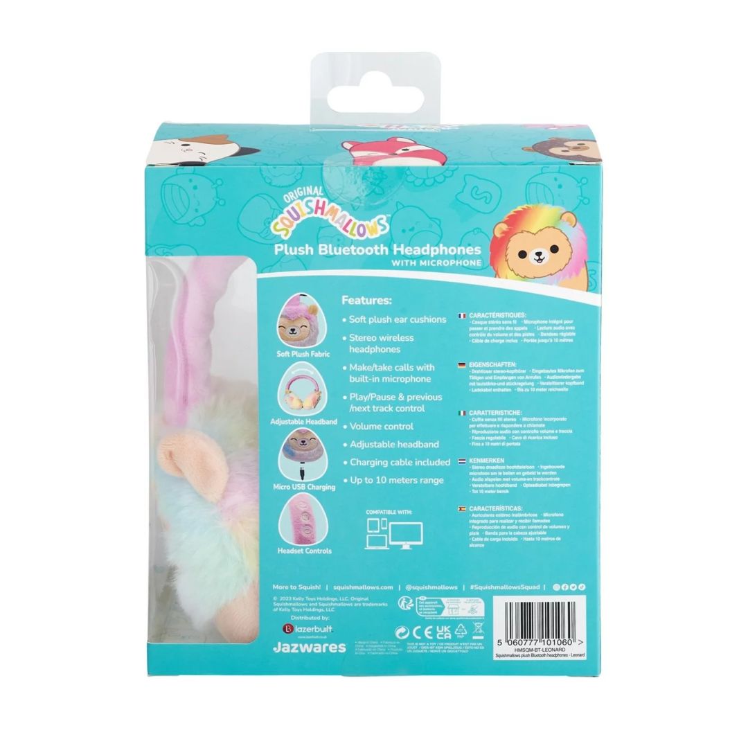Lazer Built  Squishmallows Leonard Portable Bluetooth Headset