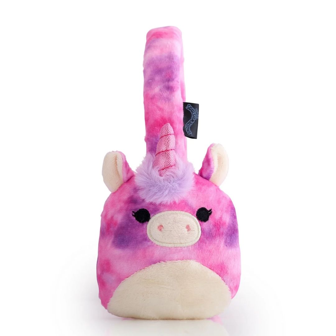 Lazer Built  Squishmallows Lola Portable Bluetooth Headset Pink