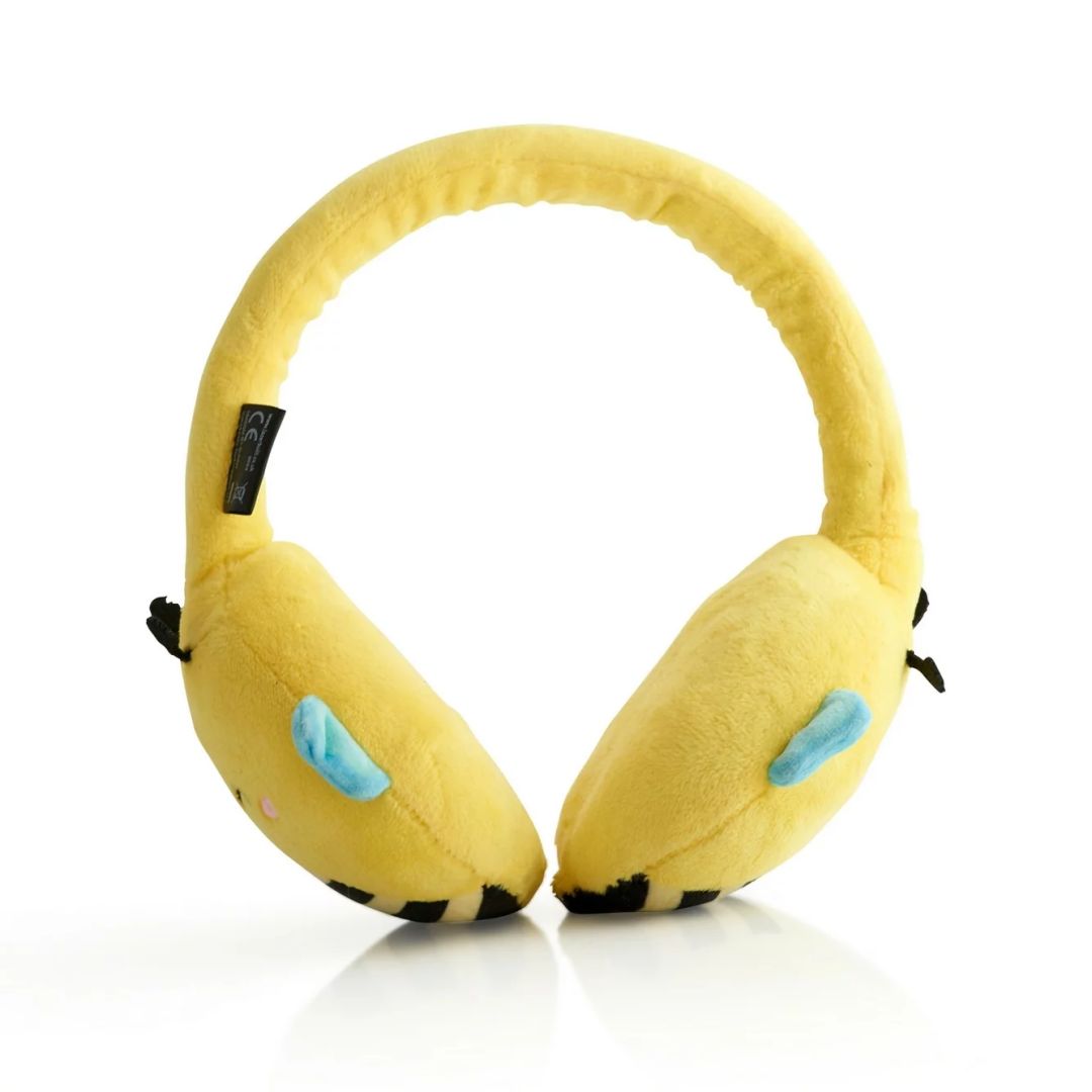 Lazer Built  Squishmallows Sunny Portable Bluetooth Headset Yellow