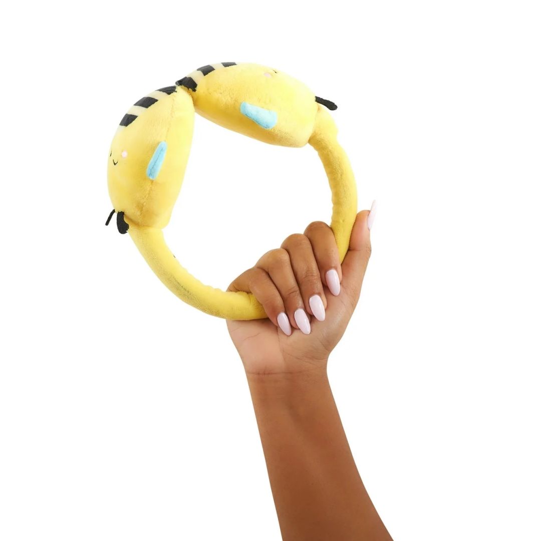 Lazer Built  Squishmallows Sunny Portable Bluetooth Headset Yellow