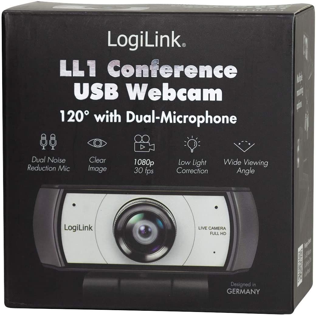 Logilink LL1 Webkamera Black
