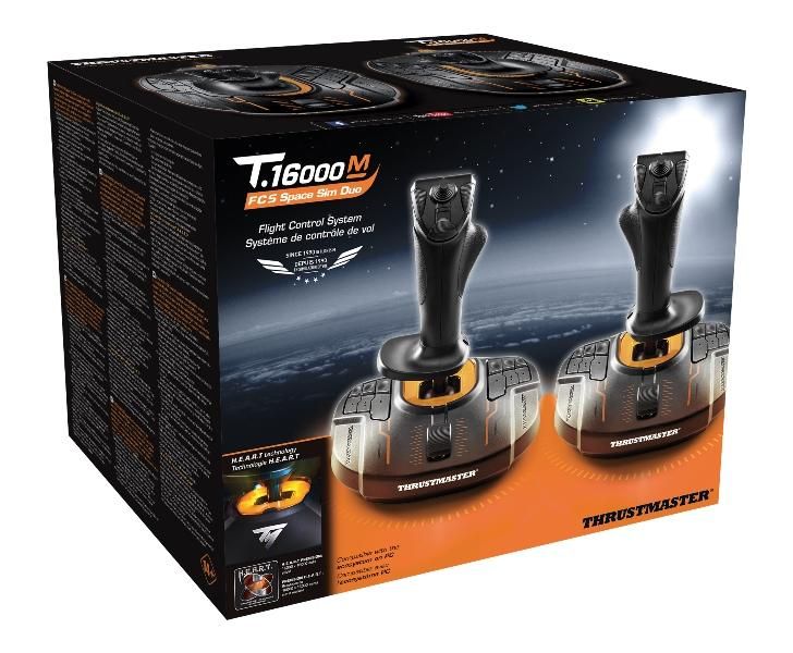 Thrustmaster T-16000M FCS Space Sim Duo Joystick Black