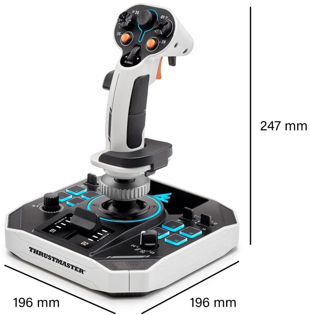 Thrustmaster Sol-R 1 Flightstick USB Joystick White