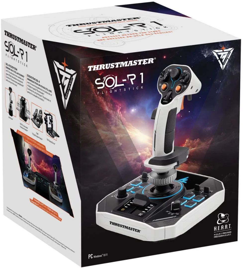Thrustmaster Sol-R 1 Flightstick USB Joystick White
