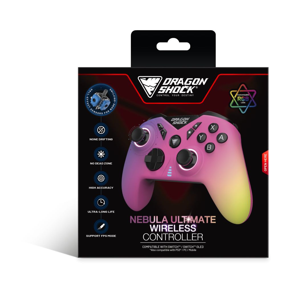 Dragonshock Nebula Pro Bluetooth Gamepad Candy