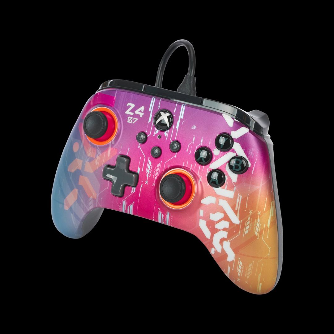 PowerA Advantage Wired Controller for Xbox Series X|S Purple Camo